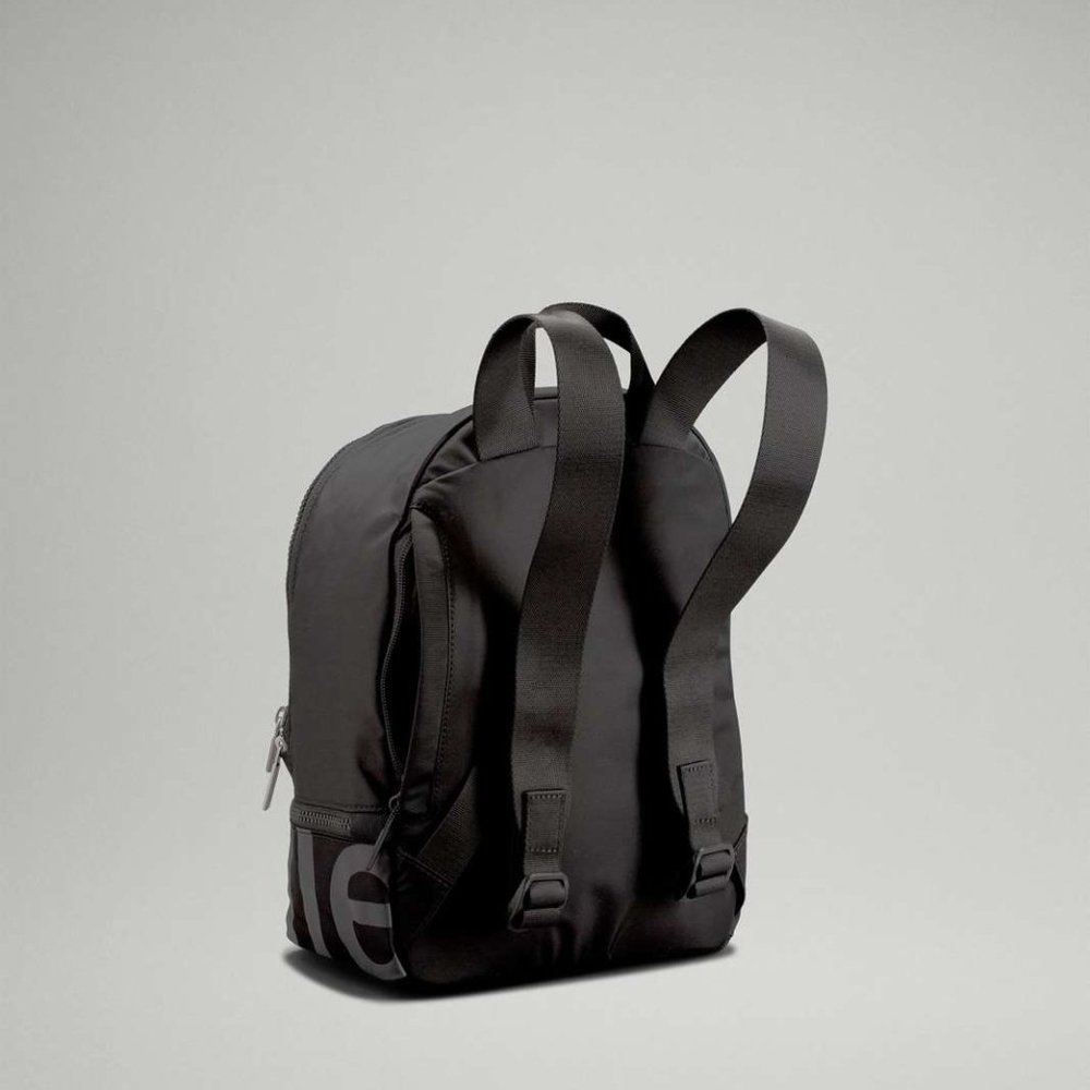 Lululemon City Adventure Backpack Mini 11L Black Graphite Grey - Picture 3 of 11